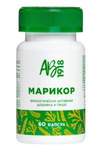 Марикор 60 капсул, биологически активная добавка к пище