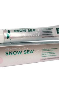 Зубная паста SNOW SEA SMILE с экстрактом осиновой коры и ламинарии, 75 мл.