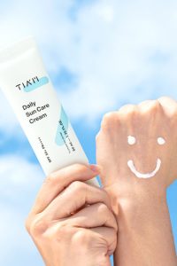 Увлажняющий безмасляный солнцезащитный крем с алоэ TIAM Daily Sun Care Cream SPF50+ PA++++ (50 мл)